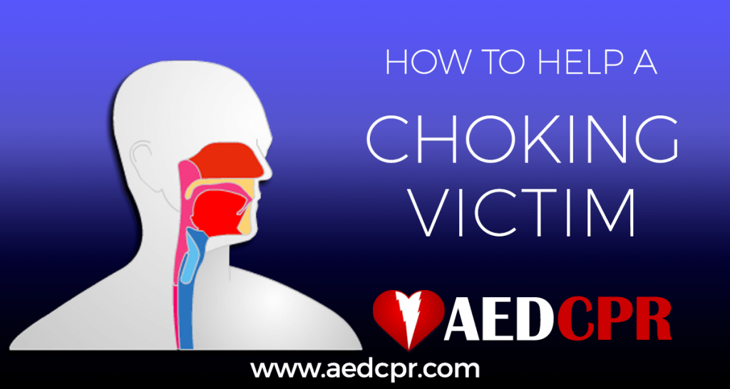 How to help a choking victim