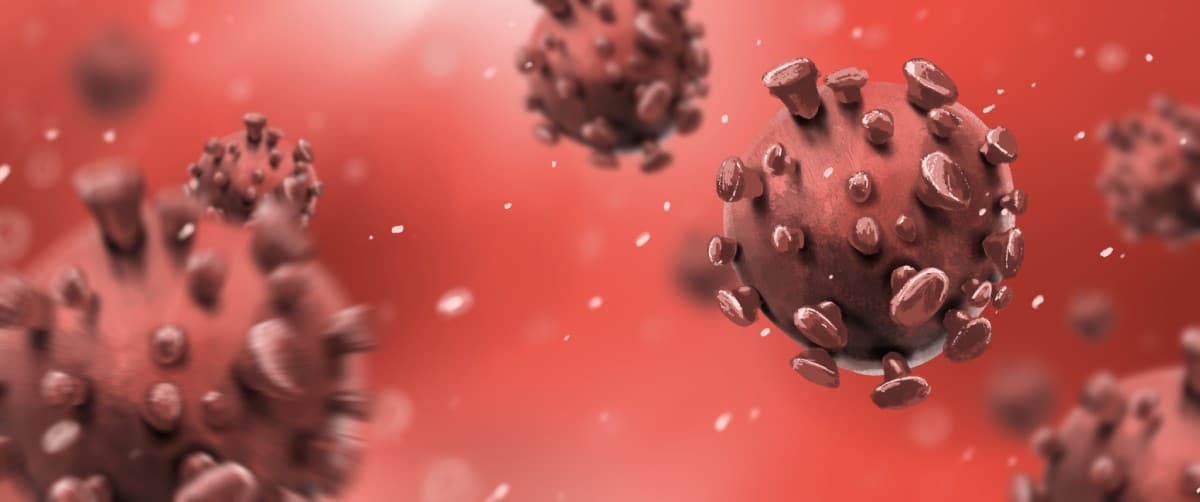 A conceptual image depicting bloodborne pathogens