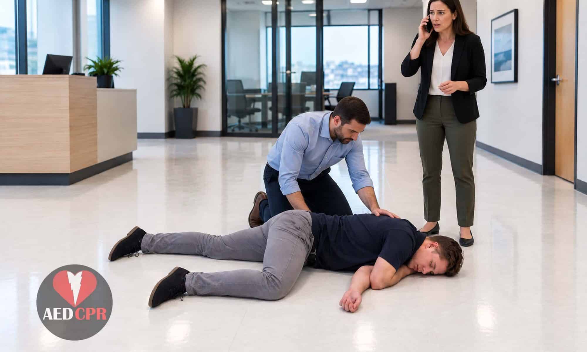 First aid for fainting