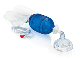 Using an Ambu type bag-valve mask is easy and safe during 2 rescuer CPR