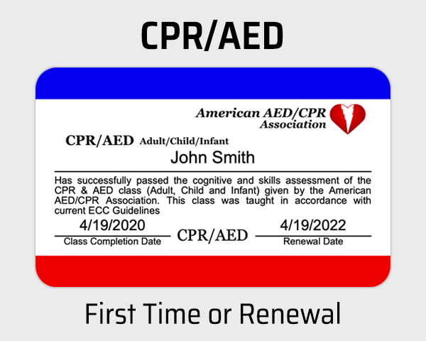 CPR/AED Certification Class