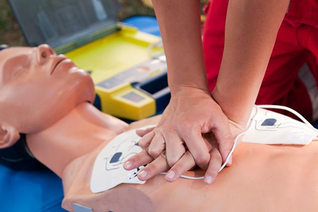 Online CPR Renewal Class Training Mannequin | AED CPR